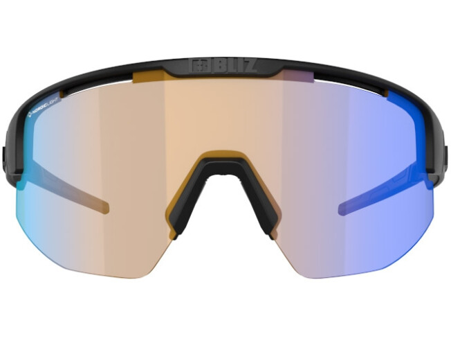 Päikeseprillid Bliz Matrix Black Coral orange blue Nano Optics Black Nordic Light Coral Orange blue