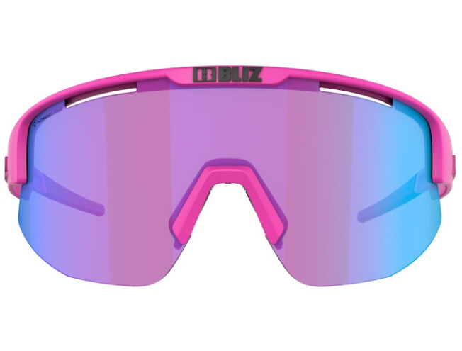 Päikeseprillid Bliz Matrix Neon rose Rose violet blue Nano Optics Neon rose Nordic Light Begonia Violet blue