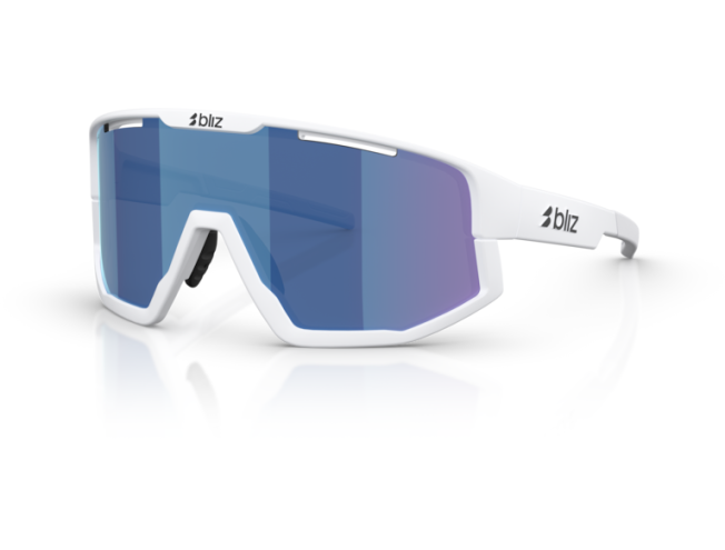 P&auml;ikeseprillid Bliz Fusion Matte White Smoke Blue