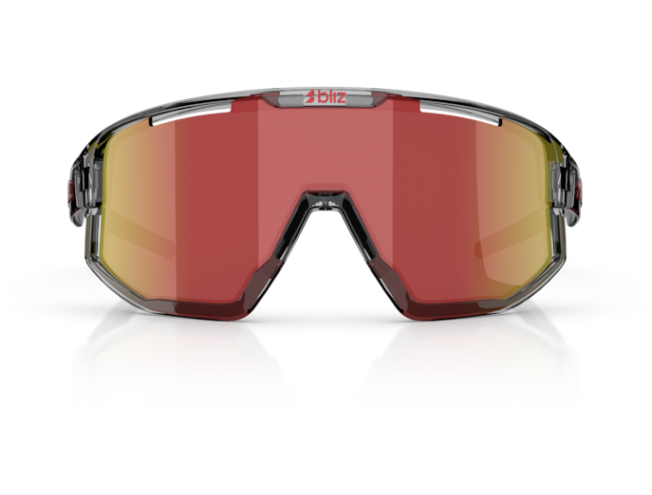 P&auml;ikeseprillid Bliz Fusion Transparent Dark Grey Red