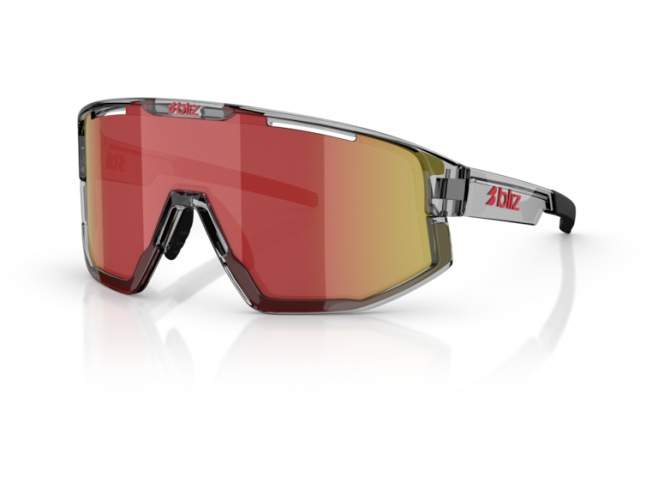P&auml;ikeseprillid Bliz Fusion Transparent Dark Grey Red