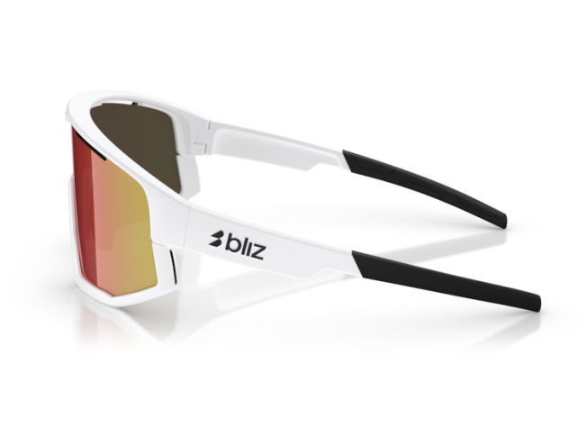 P&auml;ikeseprillid Bliz Fusion White Smoke Red