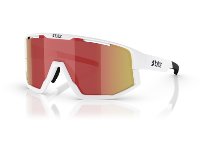 P&auml;ikeseprillid Bliz Fusion White Smoke Red