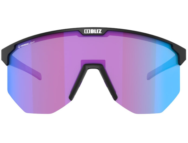 Päikeseprillid Bliz Hero Black Rose violet blue Nano Optics Black Nordic Light Begonia Violet blue