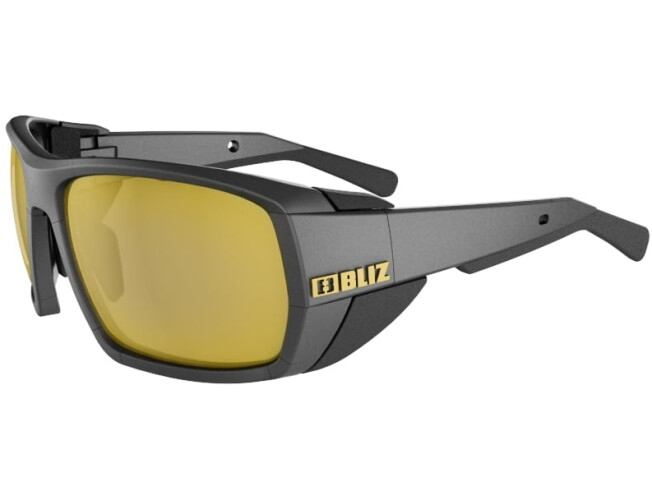 Päikeseprillid Bliz Peak Polarized Black Brown gold