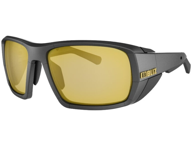 Päikeseprillid Bliz Peak Polarized Black Brown gold