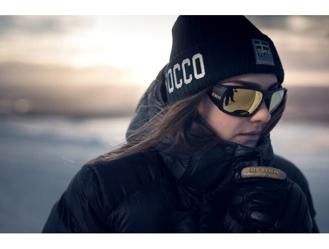 Päikeseprillid Bliz Peak Polarized Black Brown gold