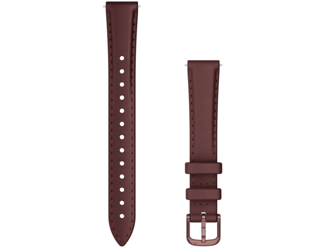 Quick Release kellarihmad (14mm) Nahk - DarkBronze/Mulberry (110 - 175 mm)