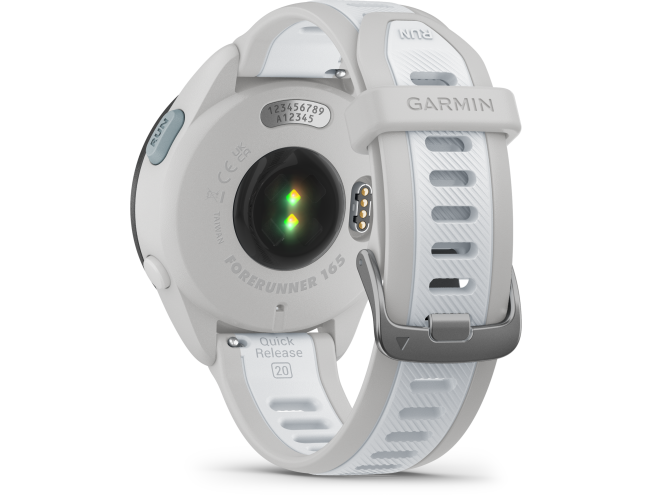 Spordikell Garmin Forerunner 165 Music - Mist Grey/Whitestone