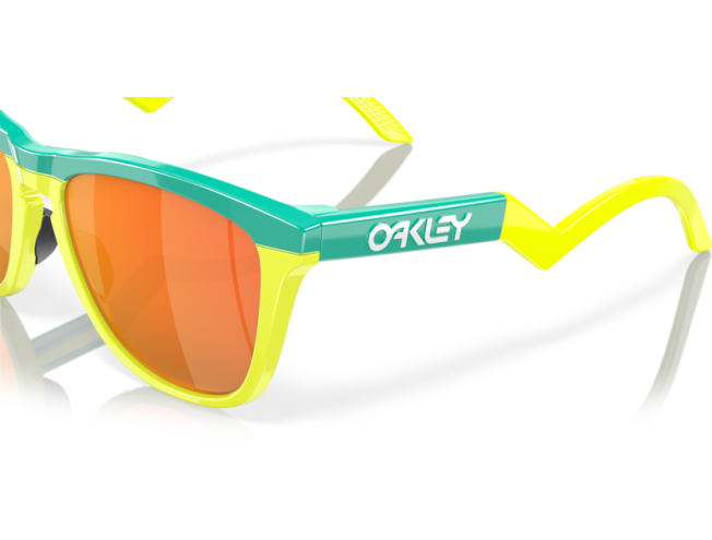 P&auml;ikeseprillid OAKLEY Frogskins Hybrid Celeste/Tennis Ball Yellow Prizm Ruby