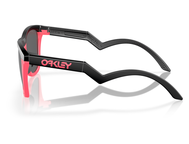 P&auml;ikeseprillid OAKLEY Frogskins Hybrid Matte Black/Neon Pink Prizm Black