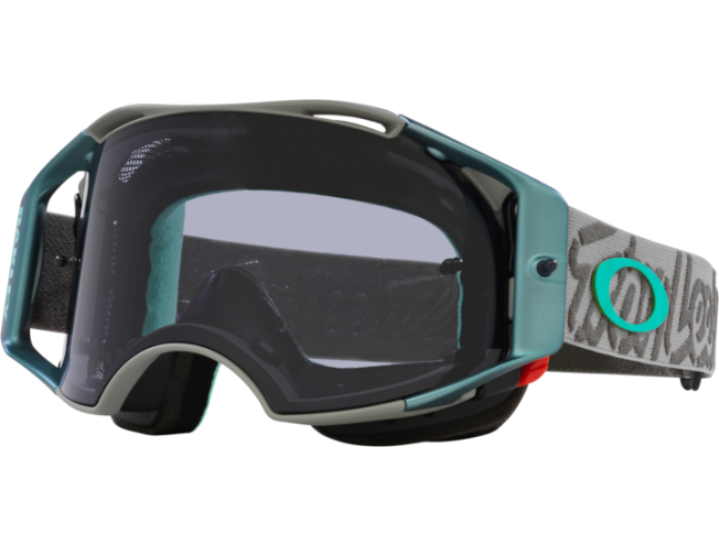 Krossiprillid OAKLEY Airbrake MTB Troy Lee Tactical Green Light Grey