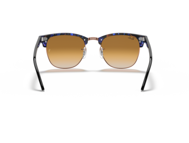 P&auml;ikeseprillid Ray-Ban Clubmaster Brown & Blue Light Brown Gradient L