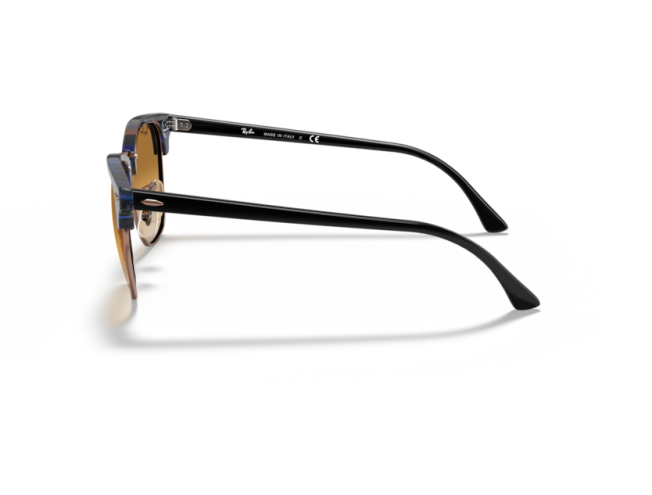 P&auml;ikeseprillid Ray-Ban Clubmaster Brown & Blue Light Brown Gradient L