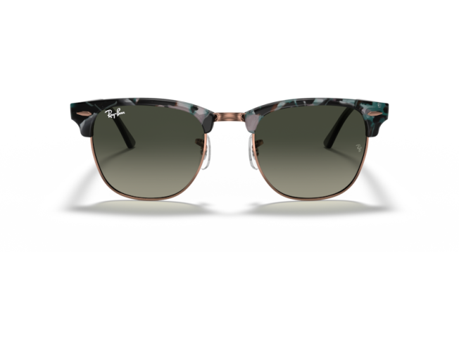 P&auml;ikeseprillid Ray-Ban Clubmaster Grey Green Grey Gradient M