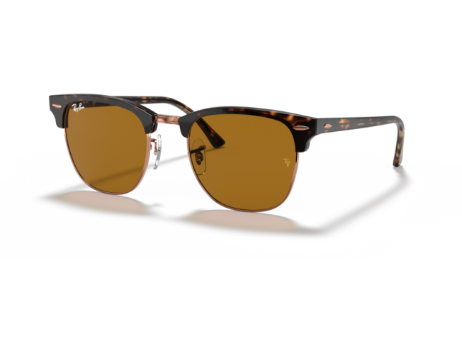 P&auml;ikeseprillid Ray-Ban Clubmaster Havana B-15 Brown M