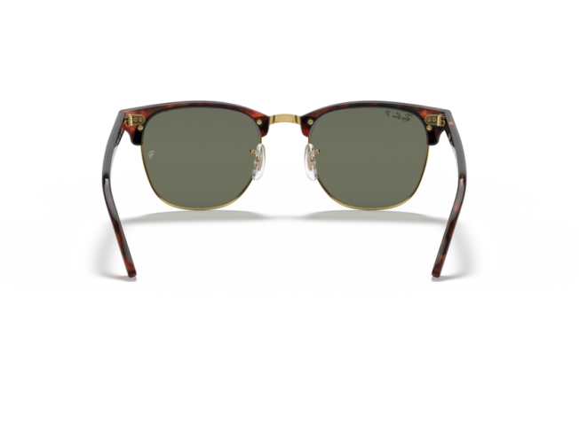 P&auml;ikeseprillid Ray-Ban Clubmaster Tortoise on Gold G-15 Green M