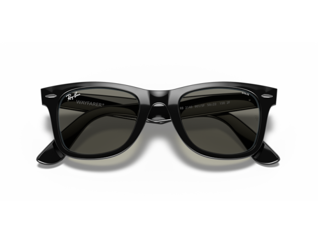 P&auml;ikeseprillid Ray-Ban Wayfarer Black Clear Grey Photochromic XXL