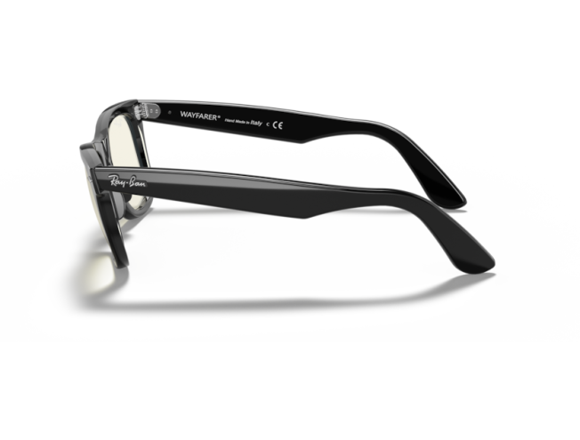 P&auml;ikeseprillid Ray-Ban Wayfarer Black Clear Grey Photochromic XXL