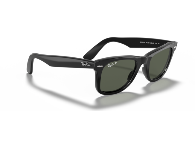P&auml;ikeseprillid Ray-Ban Wayfarer Black Green XXL