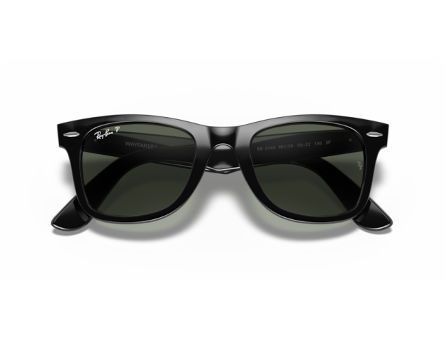 P&auml;ikeseprillid Ray-Ban Wayfarer Black Green L