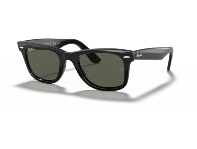 P&auml;ikeseprillid Ray-Ban Wayfarer Black Green XXL