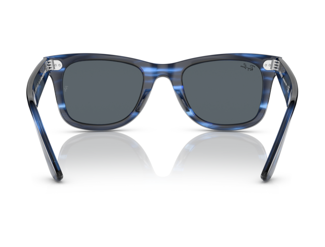 P&auml;ikeseprillid Ray-Ban Wayfarer Striped Blue Blue L
