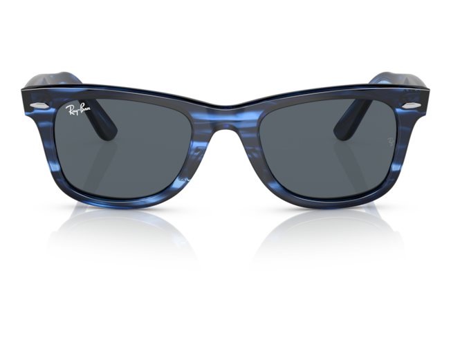 P&auml;ikeseprillid Ray-Ban Wayfarer Striped Blue Blue L