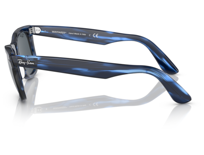 P&auml;ikeseprillid Ray-Ban Wayfarer Striped Blue Blue L