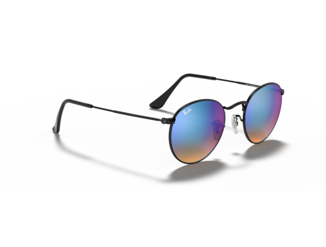 Päikeseprillid Ray-Ban Round Metal Black Blue L