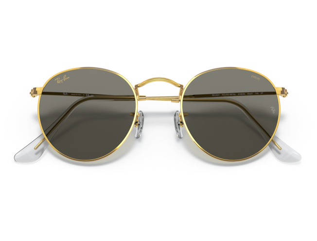 Päikeseprillid Ray-Ban Round Metal Gold Clear Photochromic L