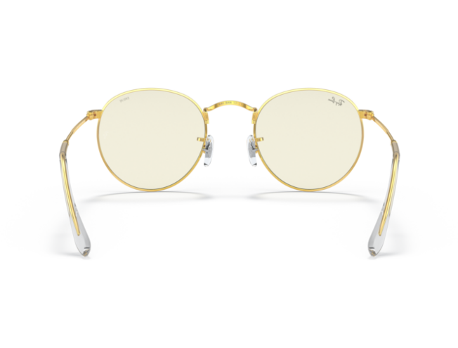 Päikeseprillid Ray-Ban Round Metal Gold Clear Photochromic L