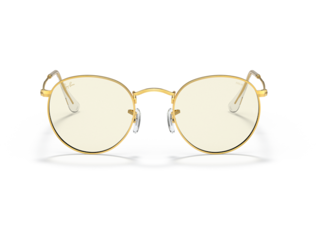 Päikeseprillid Ray-Ban Round Metal Gold Clear Photochromic L