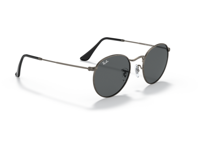 Päikeseprillid Ray-Ban Round Metal Gunmetal Dark Grey L