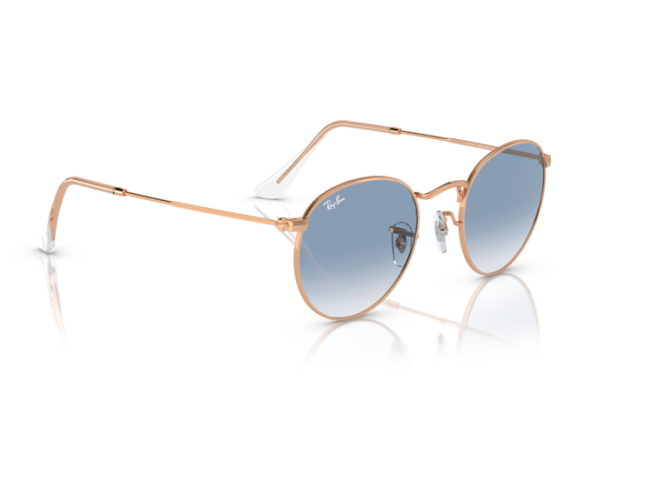 P&auml;ikeseprillid Ray-Ban Round Metal Rose Gold Clear & Blue S