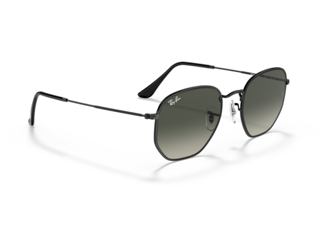 P&auml;ikeseprillid Ray-Ban Hexagonal Black Grey Gradient M