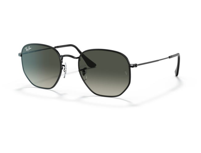 P&auml;ikeseprillid Ray-Ban Hexagonal Black Grey Gradient XL