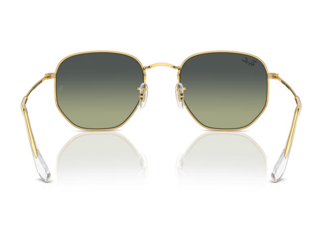 P&auml;ikeseprillid Ray-Ban Hexagonal Gold Green Vintage M
