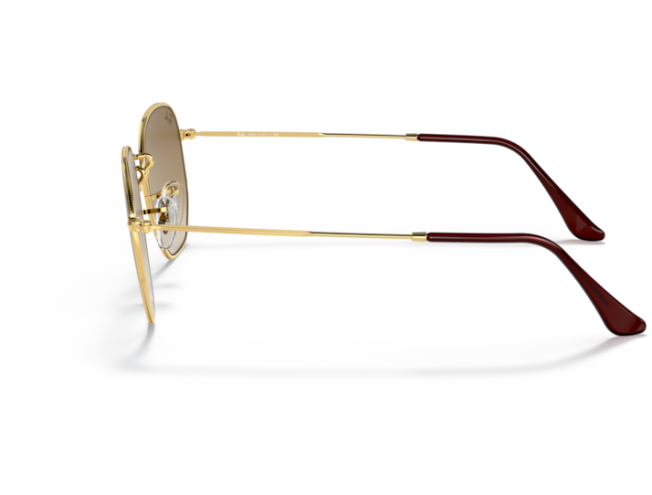 P&auml;ikeseprillid Ray-Ban Hexagonal Gold Light Brown Gradient XL