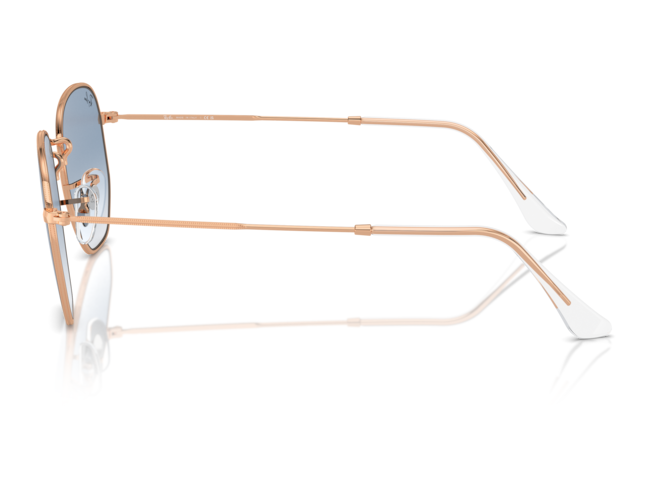 P&auml;ikeseprillid Ray-Ban Hexagonal Rose Gold Clear & Blue XL