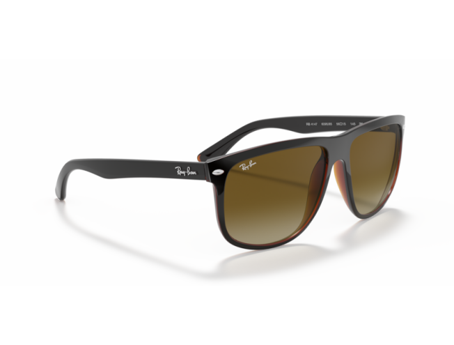 Päikeseprillid Ray-Ban Boyfriend Black on Brown Brown Gradient L
