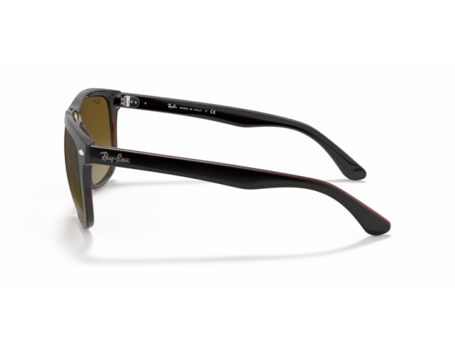 Päikeseprillid Ray-Ban Boyfriend Black on Brown Brown Gradient L