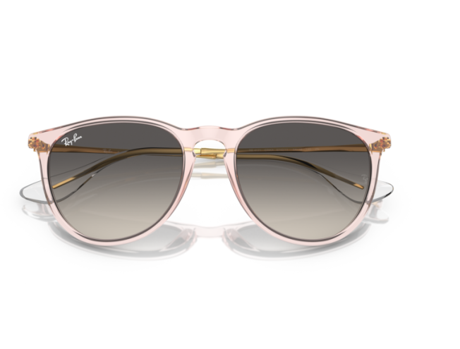 P&auml;ikeseprillid Ray-Ban Erika Transparent Pink Grey M
