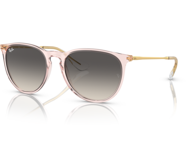 P&auml;ikeseprillid Ray-Ban Erika Transparent Pink Grey M