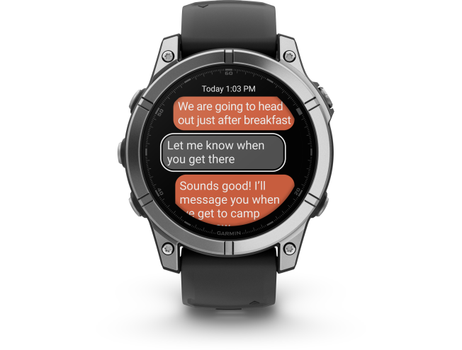 Spordikell Garmin fenix E 47mm AMOLED Stainless Steel Black Band