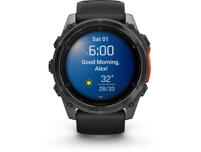 Spordikell Garmin fenix 8 51mm AMOLED Slate Gray with Black band