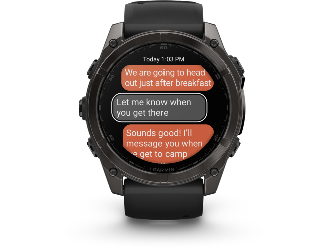 Spordikell Garmin fenix 8 51mm AMOLED,Saph,CrbnGryTi/Blk,Blk/PebbleGryBnd,EMEA AMOLED Sapphire Carbon Gray DLC Ti with Black band