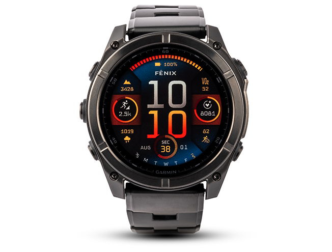 Spordikell Garmin fenix 8 51mm AMOLED Sapphire Carbon Gray DLC Ti with Black Titanium Band