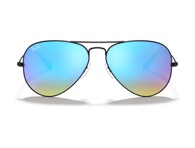 P&auml;ikeseprillid Ray-Ban Aviator Large Metal Black Blue Flash XL