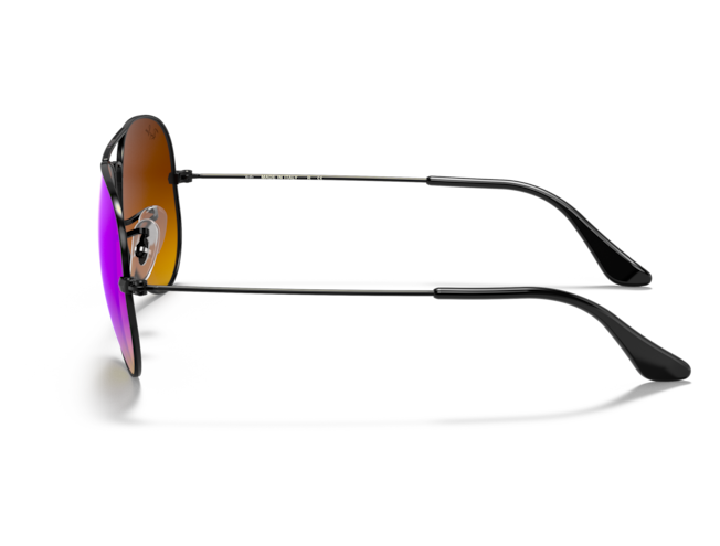 P&auml;ikeseprillid Ray-Ban Aviator Large Metal Black Blue Flash XXL